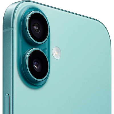 Смартфон Apple iPhone 16 256 ГБ бирюзовый
