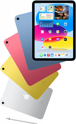 Планшет Apple iPad 11" 2025 LTE 128 ГБ голубой