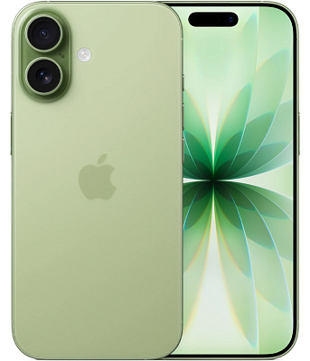 Смартфон Apple iPhone 17 (eSim) 256 ГБ Зелёный